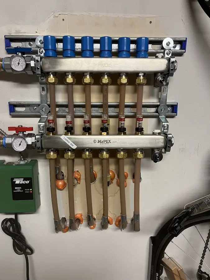 Plumber performing Leak Detection at a residential property in Cambria